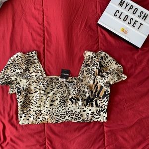 “Sexy Leopard Crop Top”
